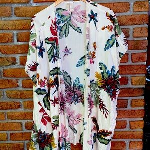 Floral kimono
